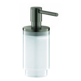 GROHE Seifenspender Selection 41028 für Halter 41027 hard graphite gebürstet, 41028AL0