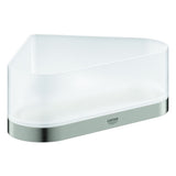 GROHE Eck-Duschablage Selection 41038 mit Halterung supersteel, 41038DC0