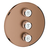 GROHE 3-fach UP-Ventil Grohtherm Smart Control 29122 FMS rund warm sunset geb., 29122DL0