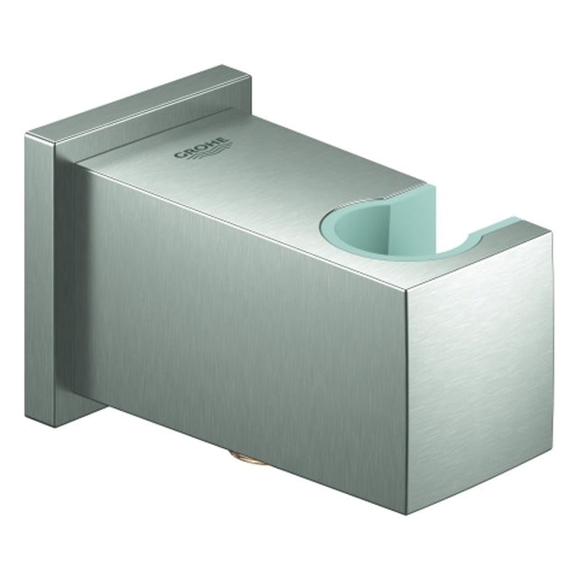 GROHE Wandanschlussbogen Euphoria Cube 26370 mit Brausehalter supersteel, 26370DC0