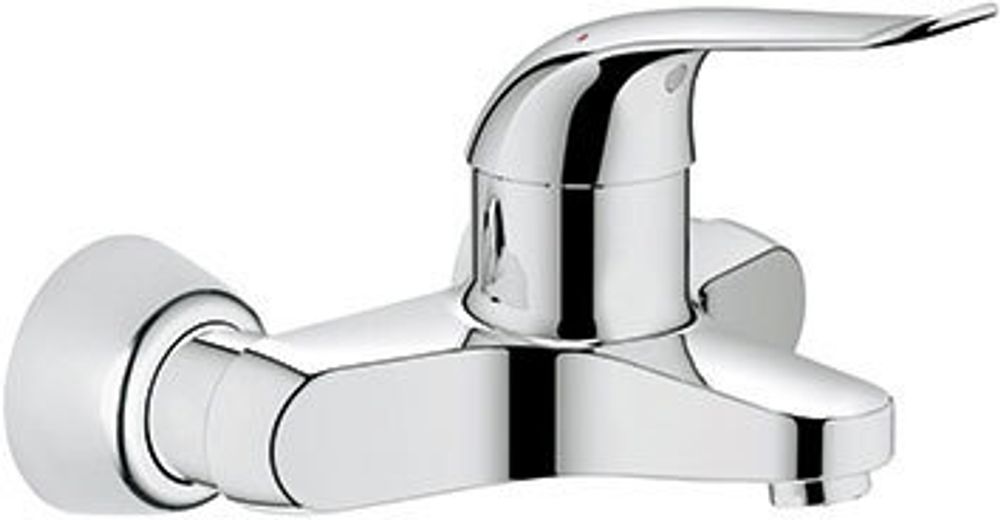 GROHE EH-WT-Batt. Euroeco Special 32776 Wandm. Gussauslauf Ausladung 157mm chrom, 32776000