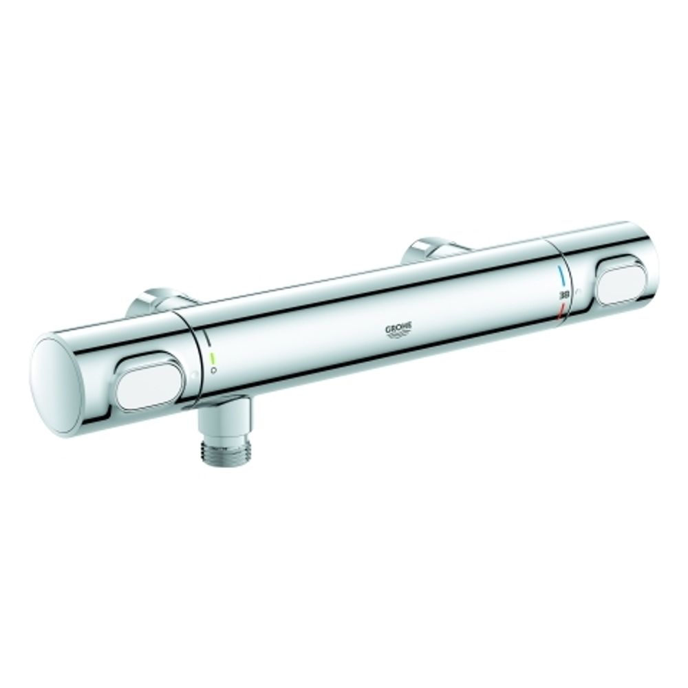 GROHE THM-Brausebatterie Grohtherm 500 34794 Wandmont. ohne S-Anschlüsse chrom, 34794000