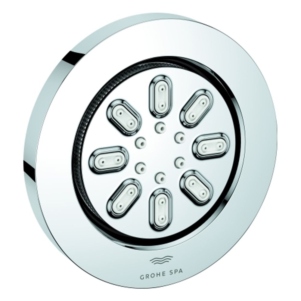 GROHE Seitenbrause 26801 Rainshower Aqua runde Form chrom, 26801000
