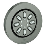GROHE Seitenbrause 26801 Rainshower Aqua runde Form hard graphite gebürstet, 26801AL0