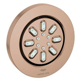 GROHE Seitenbrause 26801 Rainshower Aqua runde Form warm sunset gebürstet, 26801DL0