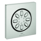 GROHE Seitenbrause 26802 Rainshower Aqua eckige Form supersteel, 26802DC0