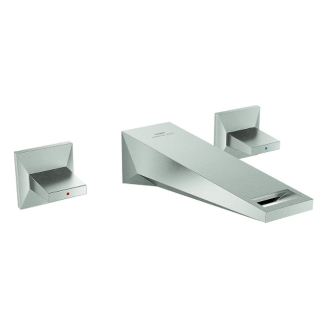 GROHE 3-L-WT-Wandbatt. Allure Brilliant 20628 FMS Ausladung 161mm supersteel, 20628DC0