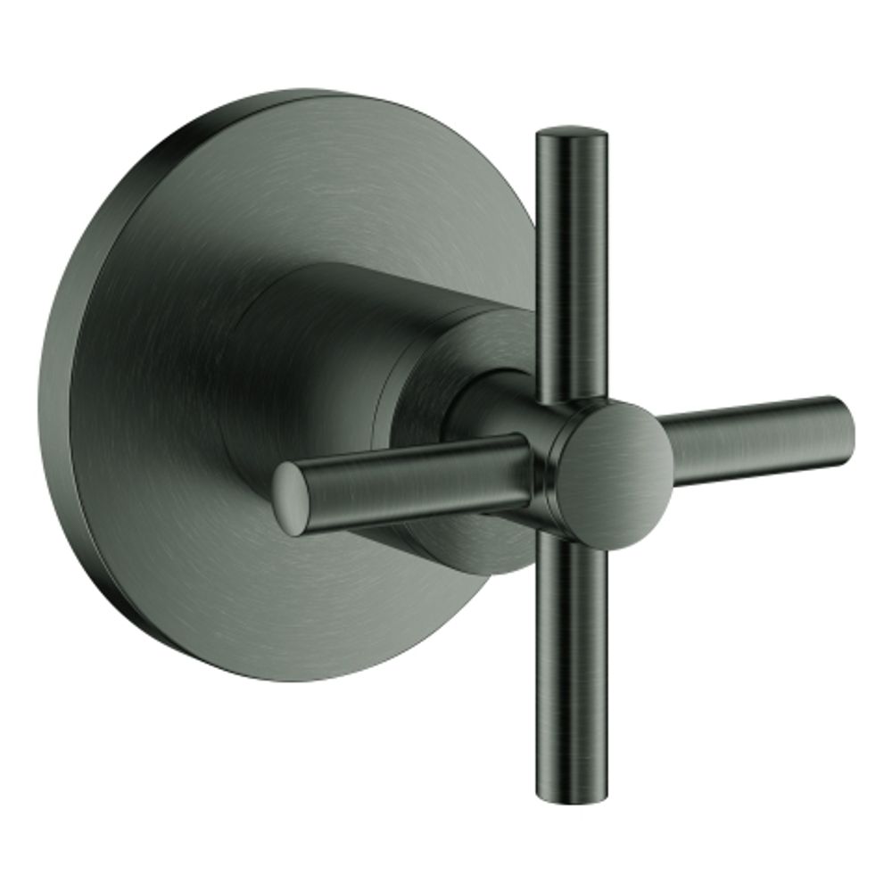 GROHE UP-Ventil-Oberbau Atrio 29396 Kreuz-Griff hard graphite gebürstet, 29396AL0
