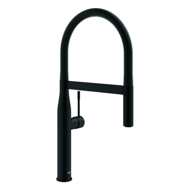 GROHE EH-Spültischbatterie Essence 30503 mit Profibrause phantom black, 30503KF0