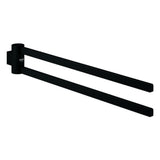GROHE Handtuchhalter Selection 41219 2-armig schwenkbar phantom black, 41219KF0