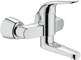 GROHE EH-WT-Batt. Euroeco Special 32771 Wandmontage absperrb. S-Anschlüsse chrom, 32771000