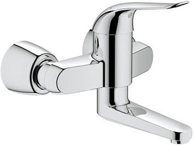 GROHE EH-WT-Batt. Euroeco Special 32771 Wandmontage absperrb. S-Anschlüsse chrom, 32771000