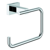 GROHE WC-Papierhalter Essentials Cube 40507_1 ohne Deckel chrom, 40507001