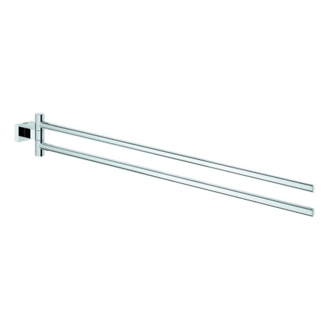 GROHE Handtuchhalter Essentials Cube 40624_1 2-armig 439mm schwenkbar chrom, 40624001