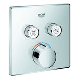 GROHE Unterputzmischer SmartControl 29148 eckig FMS 2 Absperrventile chrom, 29148000