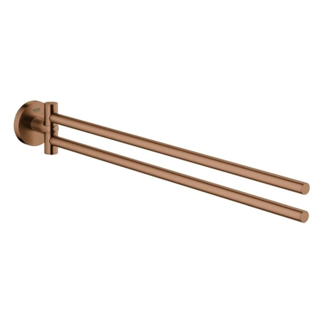 GROHE Handtuchhalter Essentials 40371_1 2-armig 450mm warm sunset gebürstet, 40371DL1