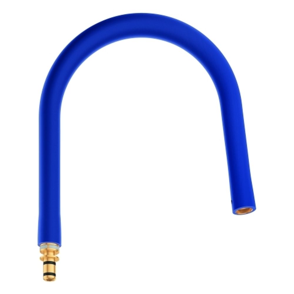 GROHE Schlauchauslauf 30321 für Essence Küchenarmatur mit Profibrause blau, 30321TY0