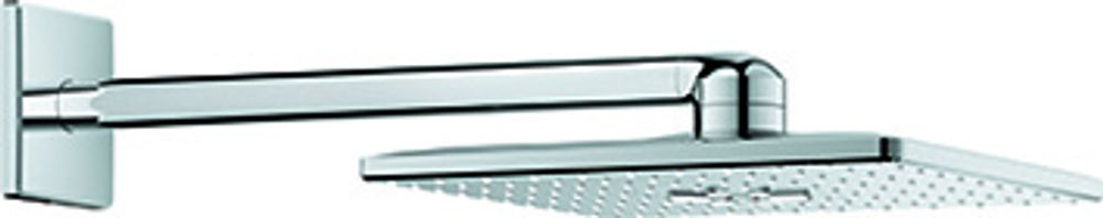 GROHE Kopfbrauseset Rainshower 310 SmartActive Cube 26479 Brausearm chrom, 26479000