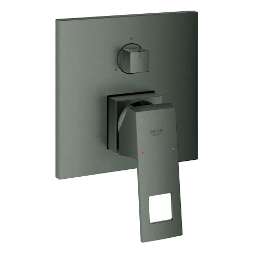 GROHE Einhandbatterie Eurocube 24094 FMS für 35600 3-W-Umst. hard graphite geb., 24094AL0