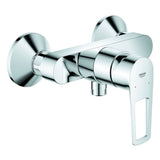 GROHE EH-Brausebatterie BauLoop 23633_1 Wandmontage eigensicher chrom, 23633001