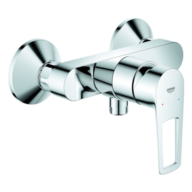 GROHE EH-Brausebatterie BauLoop 23633_1 Wandmontage eigensicher chrom, 23633001
