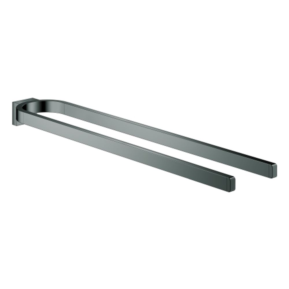 GROHE Handtuchhalter Selection 41059 2-armig hard graphite, 41059A00