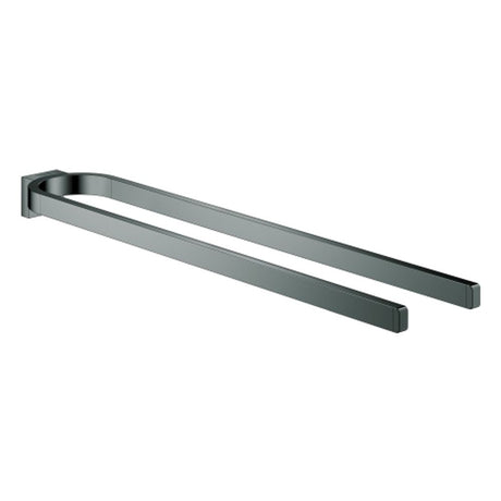 GROHE Handtuchhalter Selection 41059 2-armig hard graphite, 41059A00