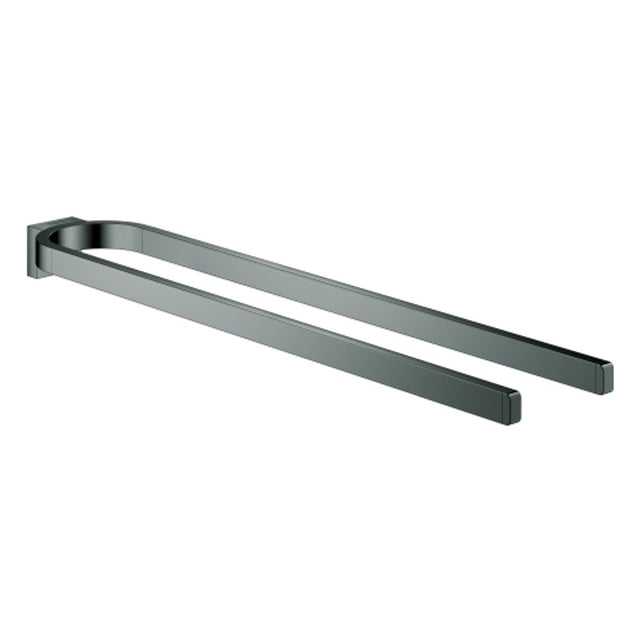 GROHE Handtuchhalter Selection 41059 2-armig hard graphite, 41059A00