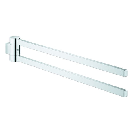GROHE Handtuchhalter Selection 41063 2-armig schwenkbar chrom, 41063000