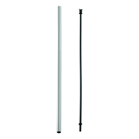 GROHE Ersatzrohr 48515 für Duschsysteme 15cm kürzer als Originalrohr chrom, 48515000