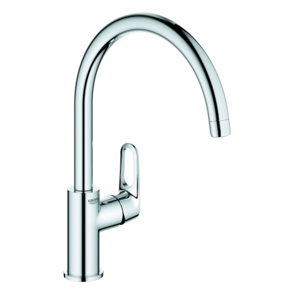 GROHE Einhand-Spültischbatterie BauFlow 31538_1 hoher Auslauf GROHE ZERO chrom, 31538001