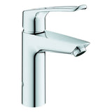 GROHE EH-WT-Batterie Eurosmart 23987_3 M-Size Verbrühschutz offener Hebel chrom, 23987003