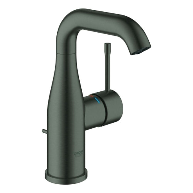 GROHE EH-WT-Batterie Essence 24173_1 M-Size U-Auslauf hard graphite gebürstet, 24173AL1
