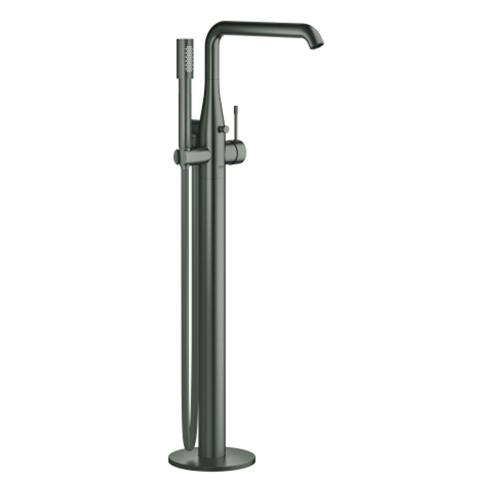 GROHE EH-Wannenbatterie Essence 25248_1 Bodenmontage FMS hard graphite gebürstet, 25248AL1
