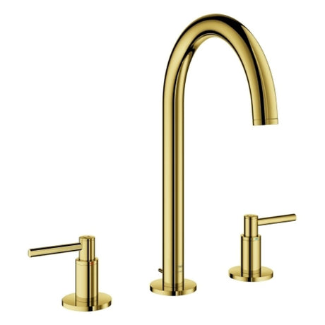 GROHE 3-Loch-WT-Batterie Atrio 20649 Rohrauslauf Hebelgriff cool sunrise, 20649GL0