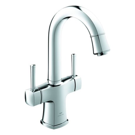 GROHE 2-Griff-WT-Batterie Grandera 20666 schwenkbarer Auslauf chrom, 20666000