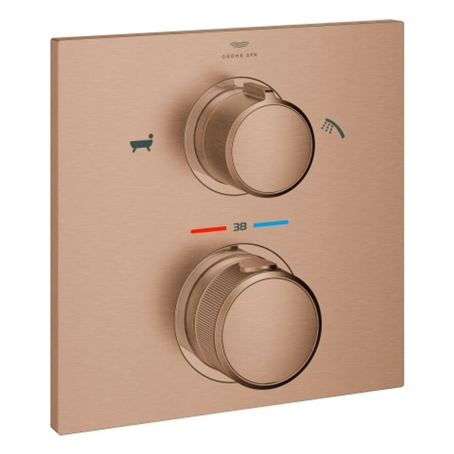 GROHE Thermostatbatterie Allure 19446_2 FMS für Rapido SmartBox warm sunset geb., 19446DL2