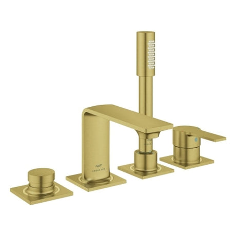 GROHE 4-Loch-EH-Wannenbatterie Allure 19316_1 Oberbau cool sunrise gebürstet, 19316GN1