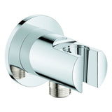 GROHE Wandanschlussbogen Tempesta 28679_1 mit Brausehalter eigens. chrom, 28679001