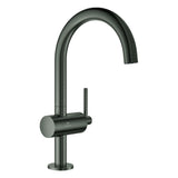 GROHE Einhand-Waschtischbatterie Atrio 24362 L-Size hard graphite gebürstet, 24362AL0