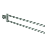 GROHE Handtuchhalter Atrio 40888 2-armig supersteel, 40888DC0
