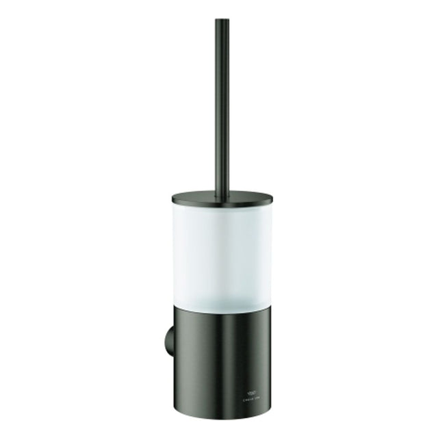 GROHE Toilettenbürstengarnitur Atrio 40892 Wandmontage hard graphite geb., 40892AL0