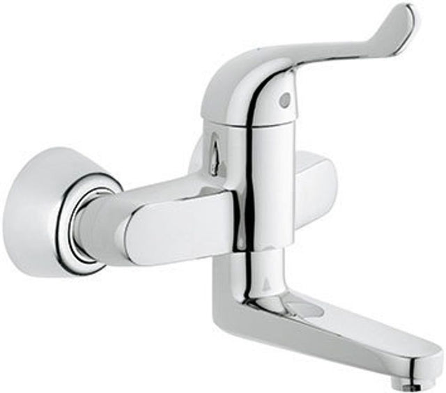 GROHE Sicherheitsmisch-WT-Batt. Euroeco Special 32792 Wandm. Ausl. 197mm chrom, 32792000