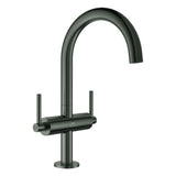 GROHE WT-Einlochbatterie Atrio 21145 DN15 L-Size Hebelgr. hard graphite geb., 21145AL0