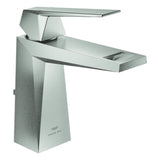 GROHE EH-WT-Batterie Allure Brilliant 24341 Zugst.-Ablaufgarnitur supersteel, 24341DC0