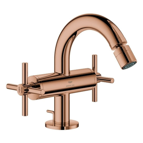 GROHE 2-Griff-Bidetbatt. Atrio 24353 Kreuz-Griff warm sunset, 24353DA0
