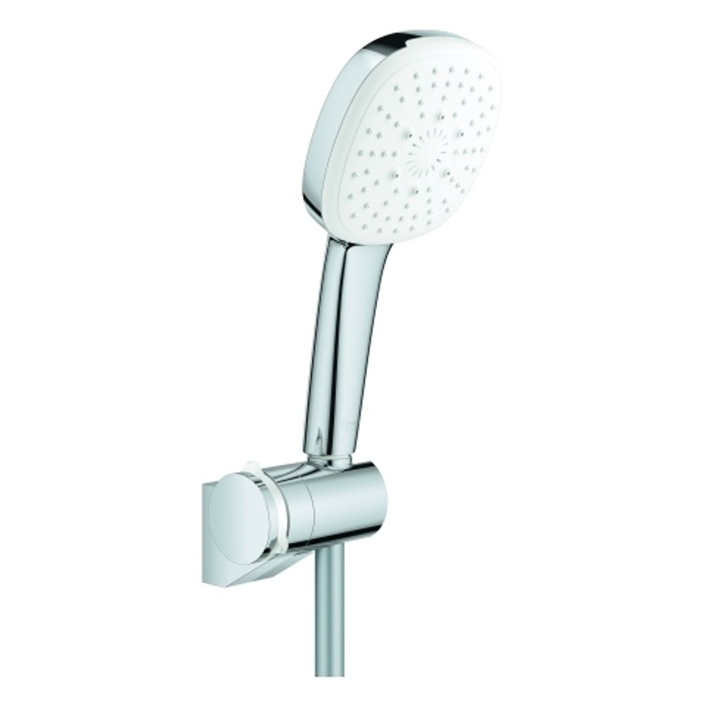 GROHE Wandhalterset Tempesta Cube 110 27584_3 3 Strahlarten WS chrom, 27584003