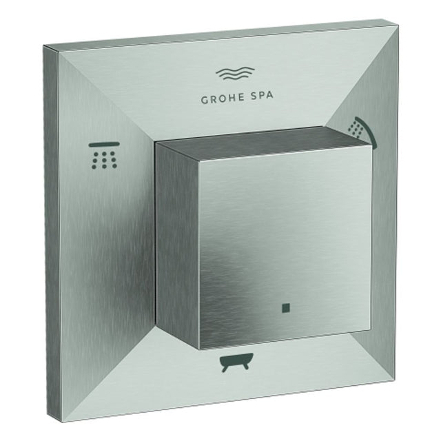 GROHE 5-Wege Umstellung Allure Brilliant 29399 Fertigmontageset supersteel, 29399DC0
