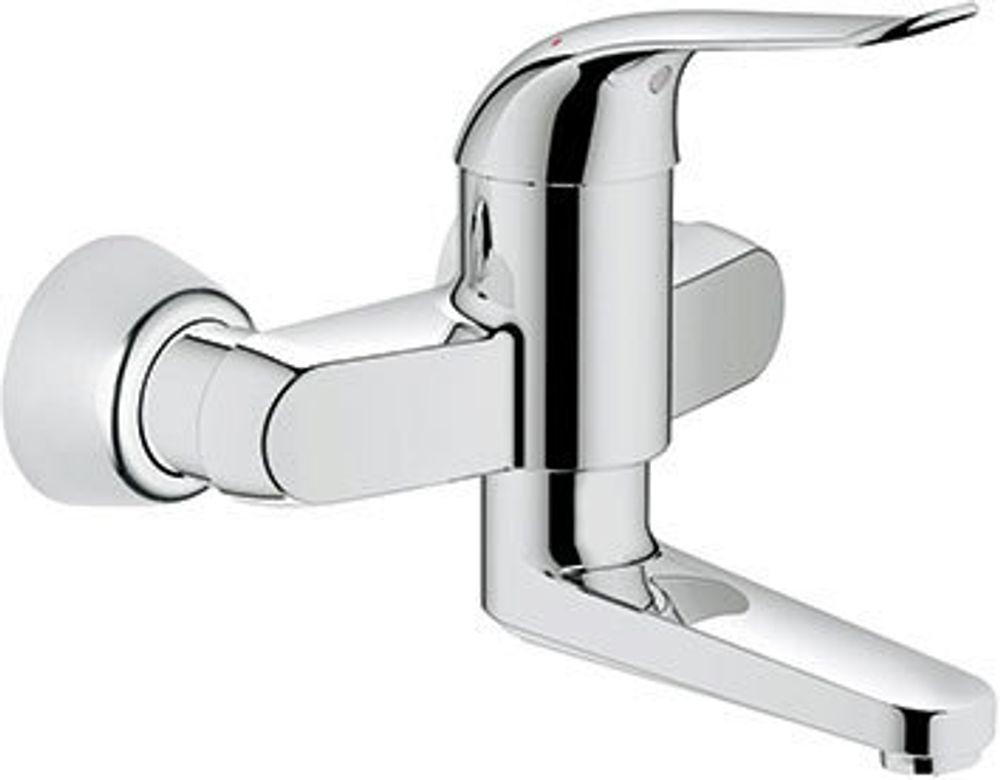 GROHE EH-WT-Batt. Euroeco Special 32767 Wandmontage S-Anschlüsse chrom, 32767000