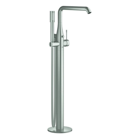 GROHE EH-Wannenbatterie Essence 25248_1 Bodenmontage FMS supersteel, 25248DC1